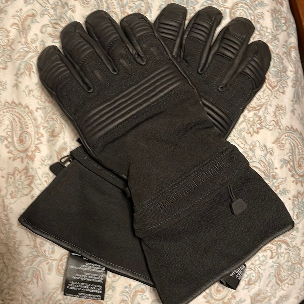 HD Gauntlet Riding Gloves barely used/ men’s